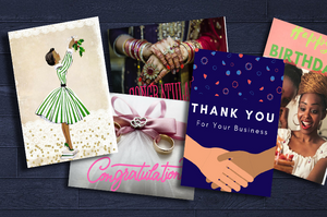 Black-owned startup combines greeting cards with technology and automation