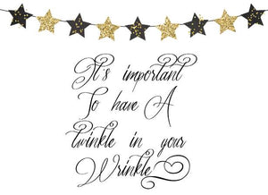 Twinkle in your Wrinkle