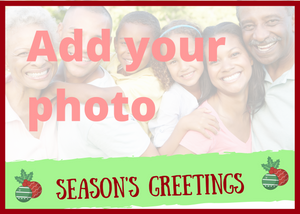 Season's Greetings Family Photo