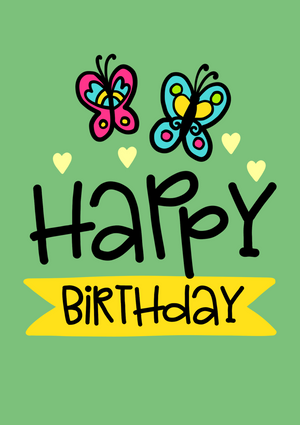Have a Fly Birthday