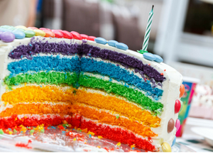Rainbow Cake