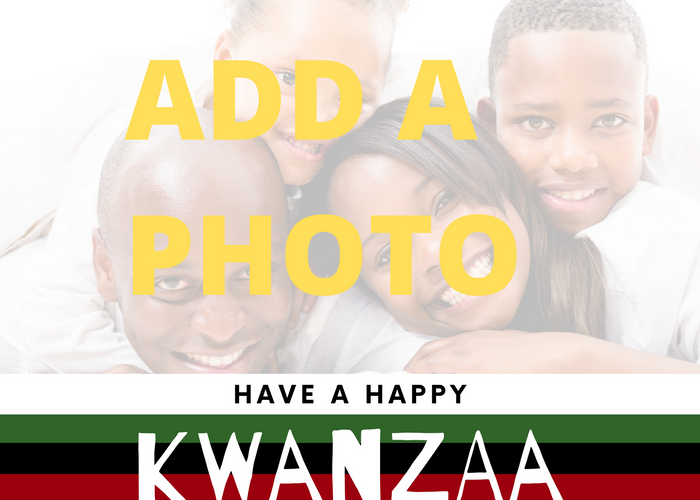 Kwanzaa Family Photo